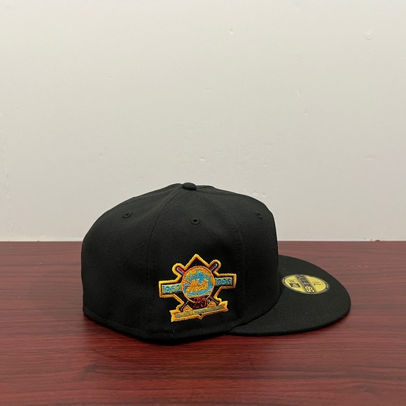 New Era, 59Fifty Fitted Hat, New York Mets, Woven Blanket - Picture 4 of 11